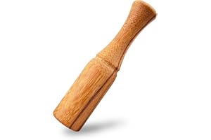 YOQUARE Wood Carving Mallet - 10oz Wooden Mallet - Ergonomic, Comfortable Handle Reduces Hand Fatigue - Marblewood Head Absorbs and Distributes Impact Force to Protect Your Tools