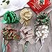 UNOMOR Gift Pull Bows for New Year Gift Christmas Decorations Pack of 12