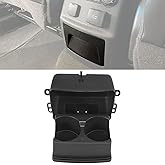 COOL STAR Black Rear Seat Center Console Cup Holder Compatible with Ford Explorer 2011-2019 Replaces GB5Z-7813562-BA GB5Z7813562BA