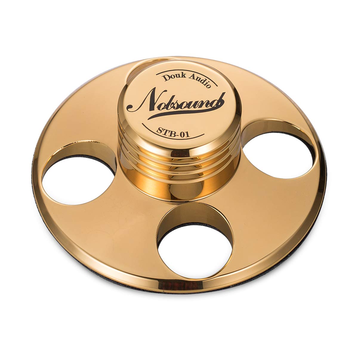 Nobsound LP Vinyl Turntables Metal Disc Stabilizer Record Weight/HiFi (Gold)