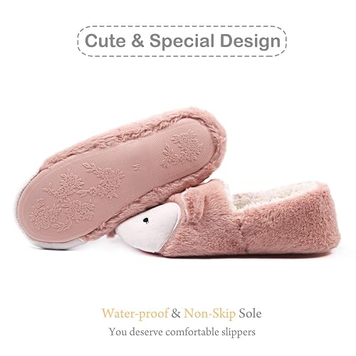 Caramella Bubble Women’s Memory Foam Slippers – Fluffy Fur Indoor/Outdoor House Shoes