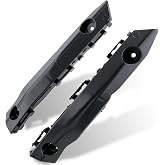 CARBBIA TO1032121 TO1033121 Front Bumper Bracket Driver &amp; Passenger Side Bumper Fender Bracket Retainer Compatible with Toyota Camry 2015 2016 2017 52535-06190 52536-06190