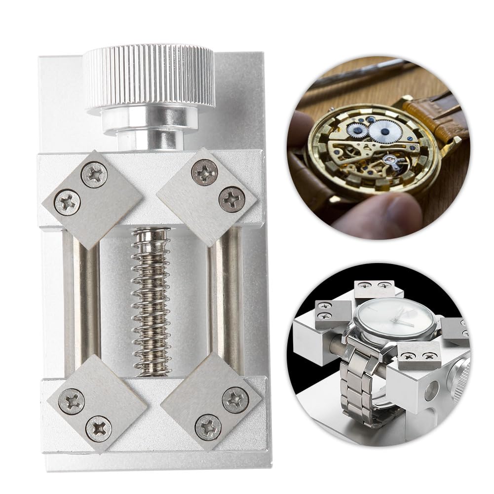 Ejoyous Watch Bezel Opener Removal Professional Watches Repair Tool Workbench Back Case Remover for Watchmaker Watch Repairing