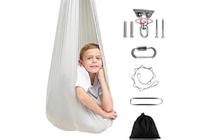 YAERSI Sensory Swing,Therapy Swing for Kids with Special Needs (Hardware Included),Hammock Swing,Helps for ADHD, Autism, Sensory Processing,Therapy Hammock Chair