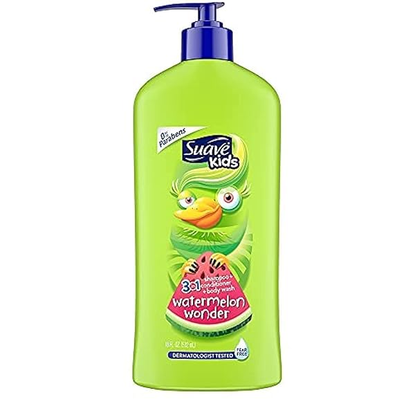 SUAVE 3-IN-1 BODY WASH, SHAMPOO AND CONDITIONERS, MULTICOLOUR,...