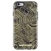 Speck Products CandyShell Inked Jonathan Adler Cell Phone Case for iPhone 6/6S - Retail Packaging - MalachiteBlackGold/BerryBlack Metallic