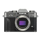 Fujifilm X-T30 Mirrorless Digital Camera, Charcoal