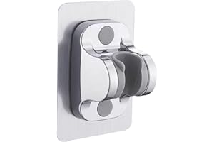 Shower Head Holder, with Strong Adhesive and Waterproof Adjustable Handheld Shower Holder Wall Mount