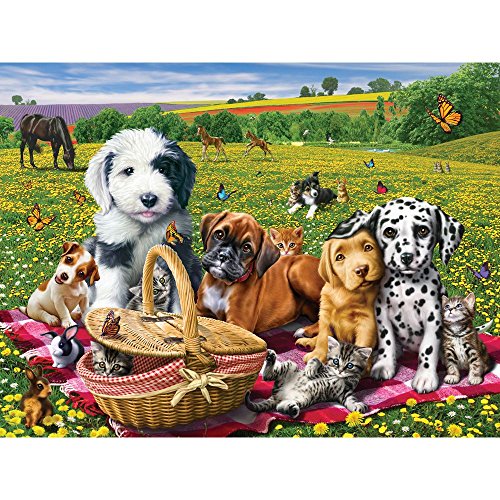 Dog Jigsaw Puzzles Kritters in the Mailbox Dog Jigsaw Puzzles