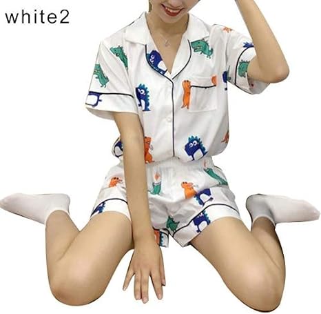 Amazon Co Jp 夏の短いパジャマスーツレディースパジャマ襟レディース半袖トップスホットショートパンツ ホーム キッチン Amazon Co Jp 夏の短いパジャマスーツレディースパジャマ襟レディース半袖トップスホットショートパンツ ホーム キッチン