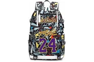 FANWENFENG Basketball KB24 Multifunction Backpack Travel Daypack Fans Bag For Men Women