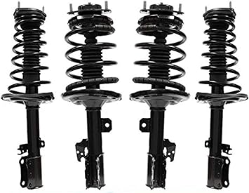 Rear Pair Complete Struts Assembly Shock Absorbers for 07-11 Toyota Camry
