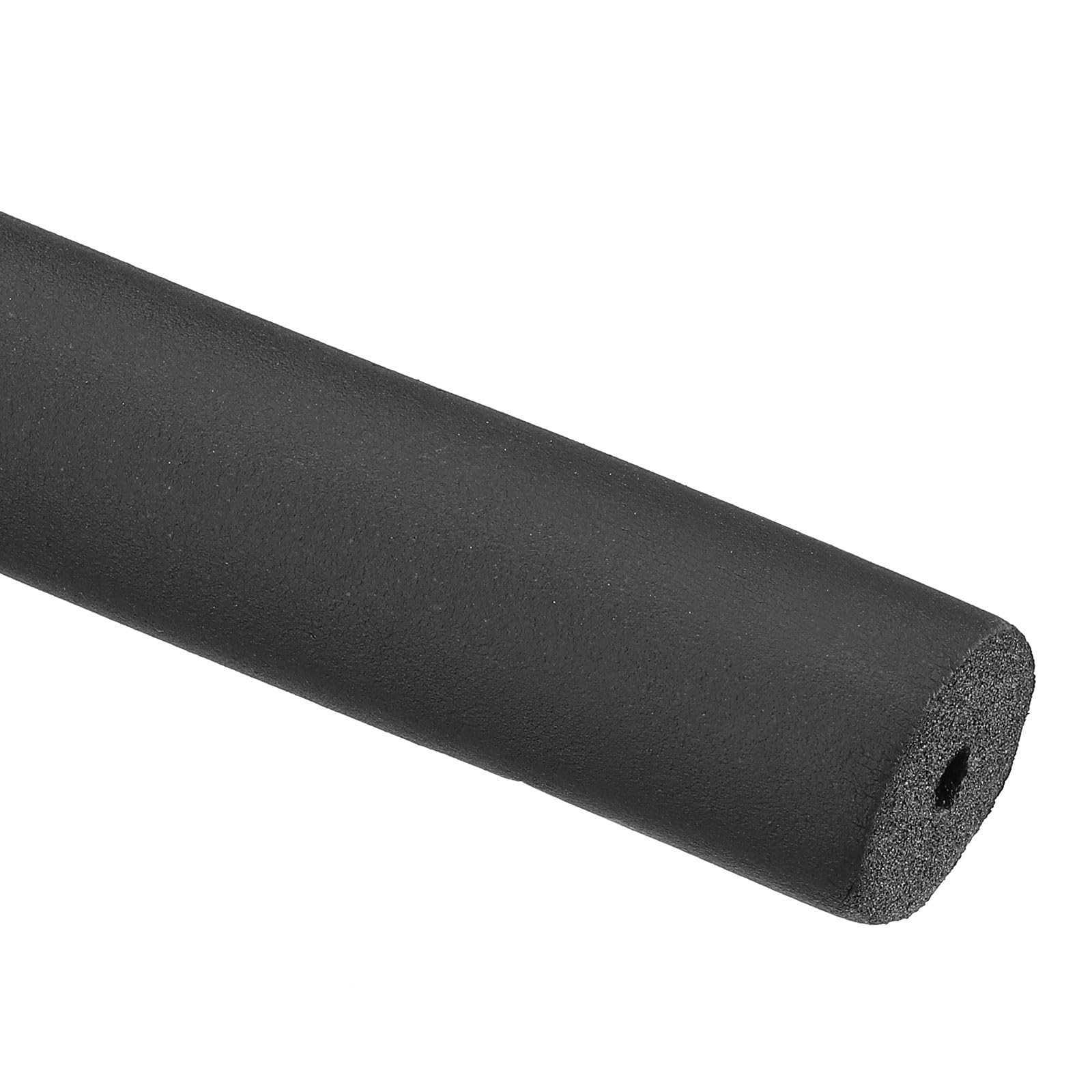 PATIKIL 70.9" L x 5/8" ID x 0.6" T Pipe Insulation Foam Tube, Water Pipe Insulation Tubing Heat Preservation for Plumbing Water AC Pipe Sprinkler Spigot, Black