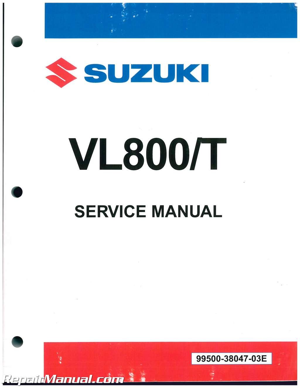 99500-38047-03E 2001-2018 Suzuki VL800 Volusia Boulevard C50 C50T  Motorcycle Service Manual Paperback – 2004
