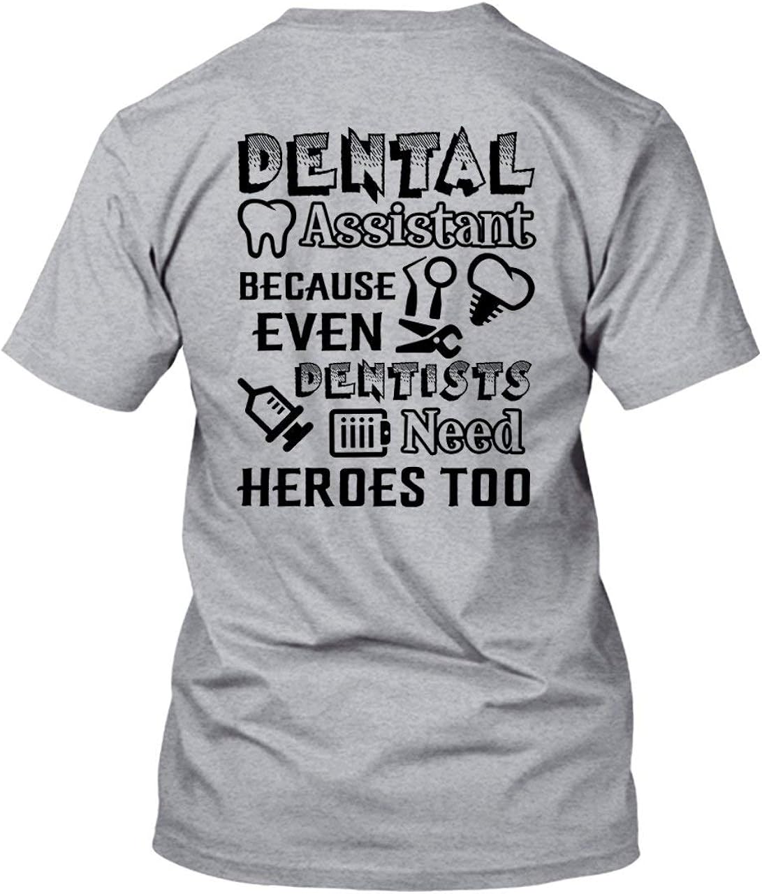 TeeTomato Dental Assistant Hero T Shirts, Short Sleeve Shirts, Shirts