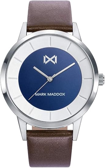 Reloj Piel Marron Mark Maddox Hombre HC7128-37