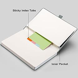 RETTACY Lined Journal Notebook, 320 Numbered