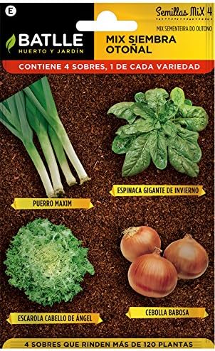 Huerto Urbano - Mix Ensaladas - HU - Batlle: Amazon.es: Jardín
