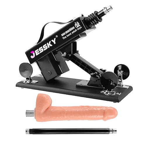 JESSKY Automatic Sex Machine, 3XLR Connector Love Machine Adjustable Adult  Sex Toys (8pcs-Pink) in Saudi Arabia