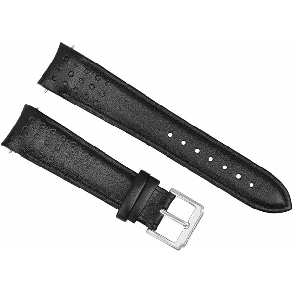 Amazon.com: Ewatchparts 21mm Curved Leather Watch Band Strap