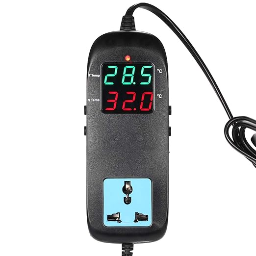 ZXLIFE@@ Controlador Digital De Temperatura con Doble Relé ...