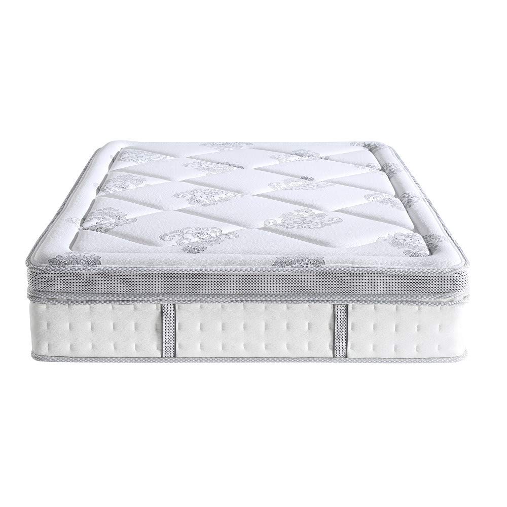 Classic Brands Gramercy Euro-Top Cool Gel Memory Foam and Innerspring Hybrid 14-Inch Mattress, California King