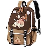 Lushandy Capybara Backpack, Cute Capibara Backpacks Kawaii Kapibara Stuff Large Cartoon Capybara Bag Ita Bag