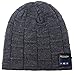 Mydeal Wireless Bluetooth Beanie Hat Cap Dual Knit For Men Women with Stereo Headphones Headsets Earphones Speakers Hands-free Phone Call for Gym Skiing Running Skating Walking,Christmas Gifts - Gray