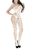 MissDaisy-Women's Sexy Mesh BodyStocking Fishnet