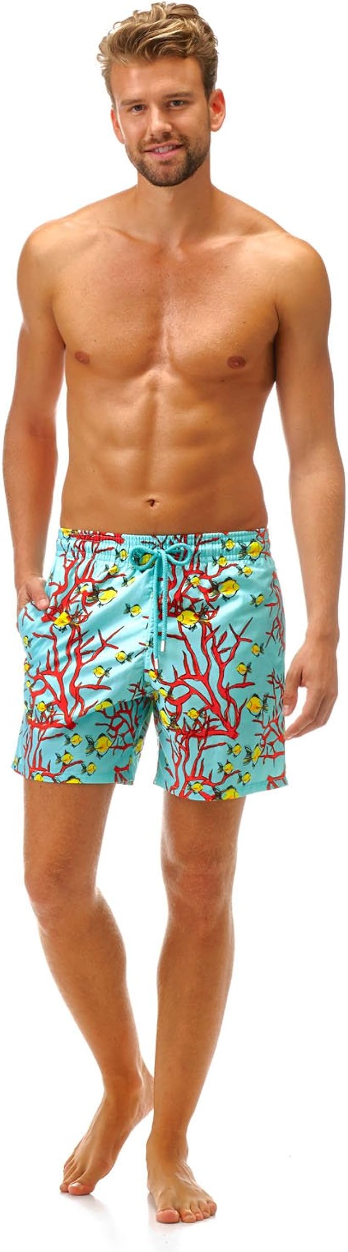 maillot de bain marinière homme