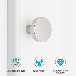 HANIHUA 10 Pack Brushed Nickel Cabinet Knobs