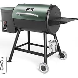 DAMNISS Pellet Smoker Grill Combo, Portable