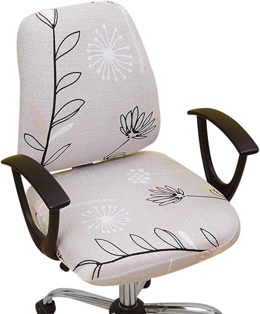 YUENA CARE Funda de Silla de Oficina Giratoria de Ordenador Tejido