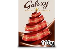Galaxy Advent Calendar 110g, Lovingly Created to melt in Your Mouth with irresistibly Delicious Taste