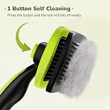 Pecute Cat and Dog Brush Self Cleaning Slicker With Rounded Pins view 2
