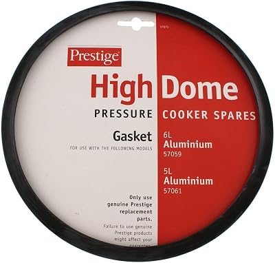 Prestige Pressure Cooker Gasket 5.0 L Black Spares for 57059 57061