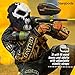 Stargoods Skeleton AirSoft Tactical Mask - Metal Mesh Paintball, BB Gun & CS Games - Ghost