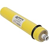 Watts Premier RO Water Filter 50 GPD (Gallons Per Day) Semi-Permeable Membrane Replacement for Premier Standard Reverse Osmosis System, Yellow, Built-In Check Valve, 1.8" Dia x 10.75" L, 1-Pack
