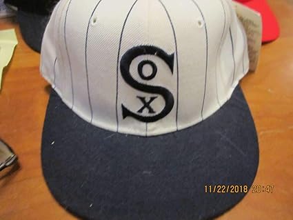 vintage white sox hat