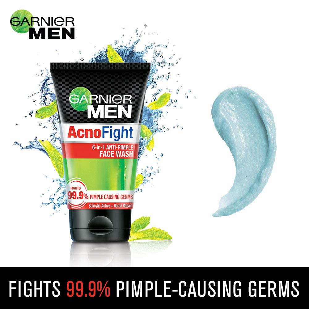 garnier acno fight face wash kills germs