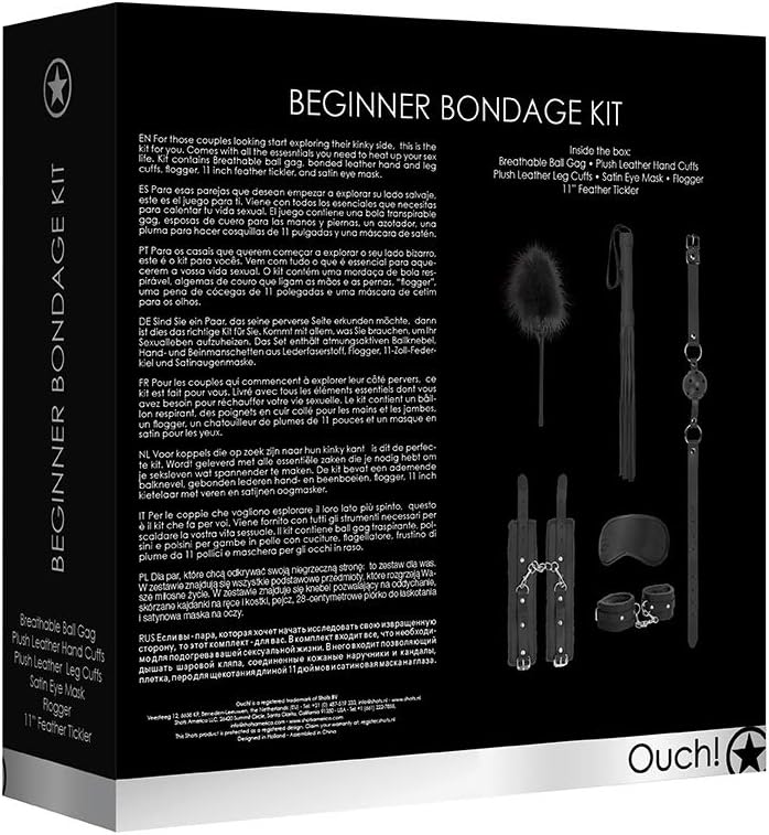 Shots Beginners Bondage Kit, Black - Image 5