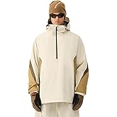 GSOU SNOW Men Snowboard Jacket Ski Baggy Women Snow Coat Waterproof Winter Sport Hooded Reflective Strip