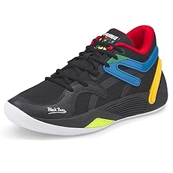 PUMA TRC Blaze Court Black Fives Puma Black/Saffron
