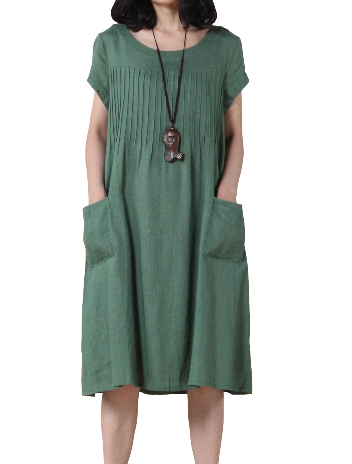 Women's Linen Dresses Amazon.co.uk