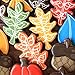 Fall Leaves Cookie Cutters 3-Pc Set Made in USA by Ann Clark, Maple, Oak, Aspen