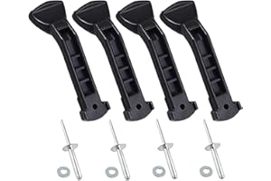 Crumye 4PCS Hood Strap Panel Latch Kit - OEM 517302448/622323 Replacement for Ski-Doo REV MXZ GTX - Kit de Verrouillage de Pa