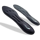Superior Massaging Gel Shoe Inserts – Comfort & Shock-Absorbing Insoles for Foot Relief, Glycerin-Filled for Men & Women (13 US Men's (XX Size))