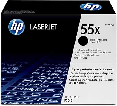 HP 55X (CE255X) Schwarz Original Toner 