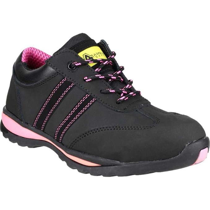 Amblers Safety S3 FS47 Ladies sportlich & Atmungsaktiv Sicherheitshalbschuhe Arbeitsschuhe, durchtrittsicher mit Stahlkappe G