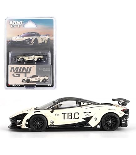 Amazon.com: MINI GT 720S LB-Works The Boring Concept Cream and